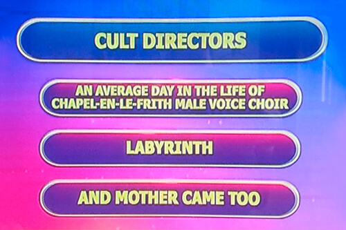 Our Pointless claim to fame!